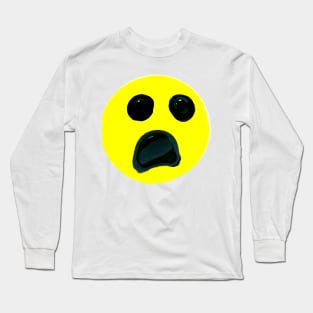 Weird Smiley Long Sleeve T-Shirt